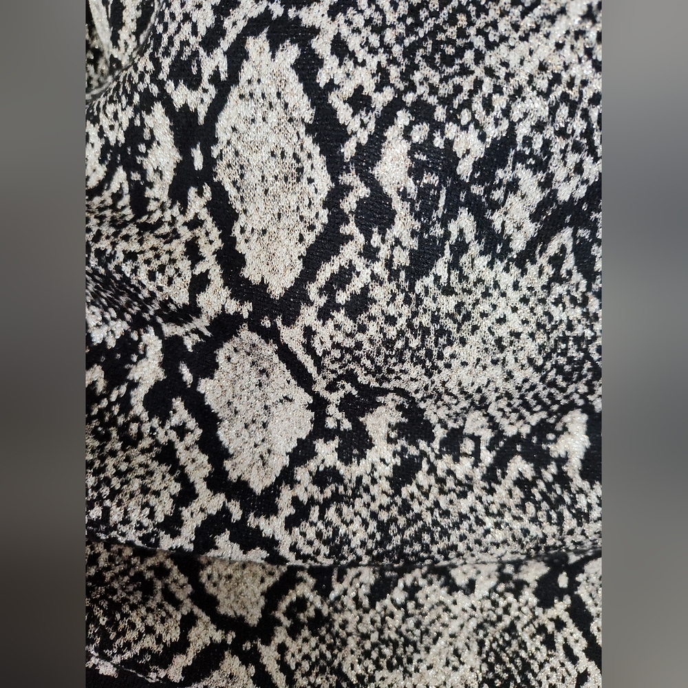 Chico's Double Espresso Python-Print Removable Ti… - image 4